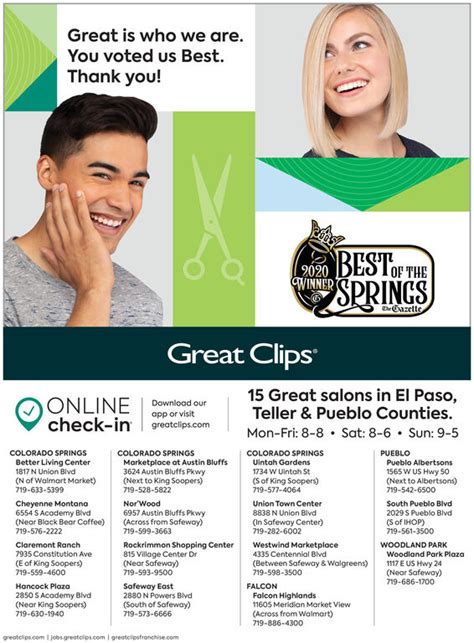 colorado springs great clips